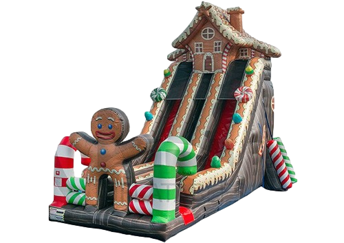 27' Gingerbread House Slide  Image